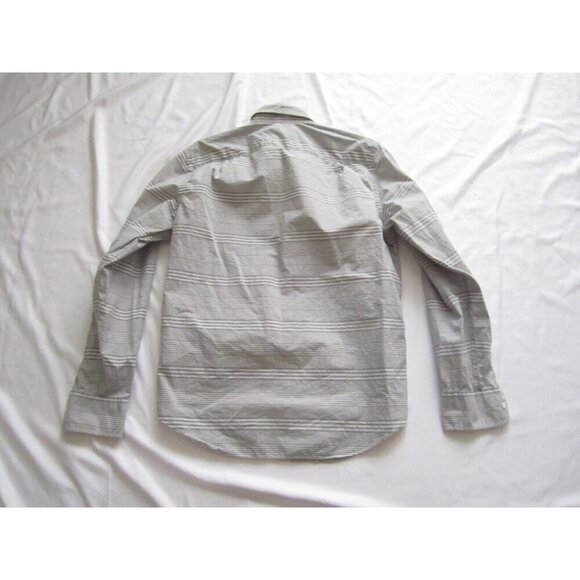 Men J Crew Stripe Button 100% Cotton Long Sleeve Shirt Sz M (MT437) - Picture 9 of 9